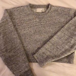 Aritzia cropped crewneck